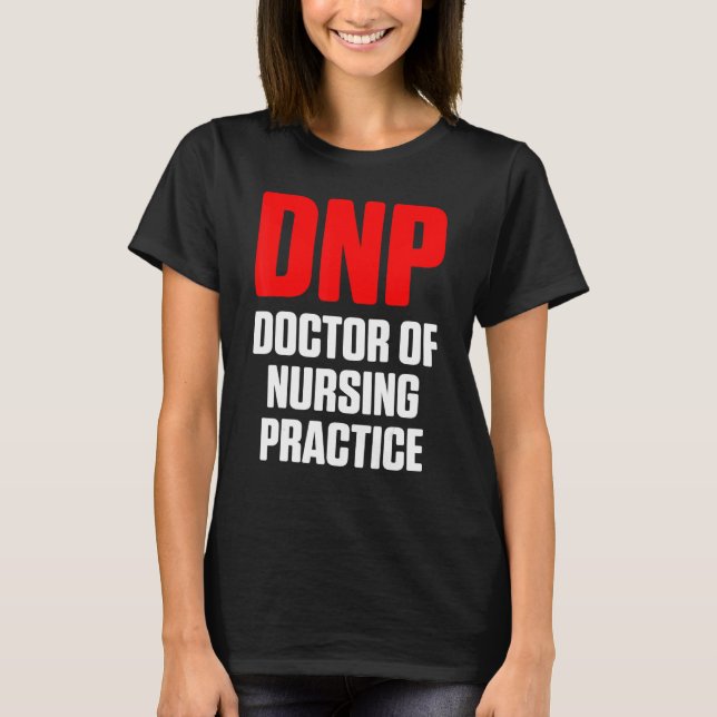 Camiseta Médica De La Práctica De La Enfermería Del Pdn Rn  (Anverso)