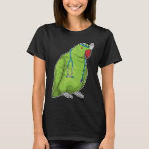 Camiseta Médica de loros Stethoscope