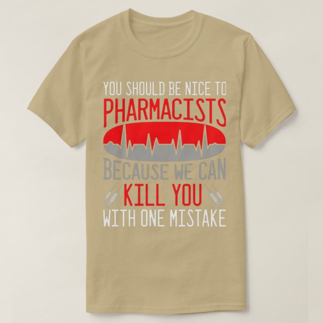 Camiseta Médica de Medicamentos Farmacéuticos 15 (Diseño del anverso)
