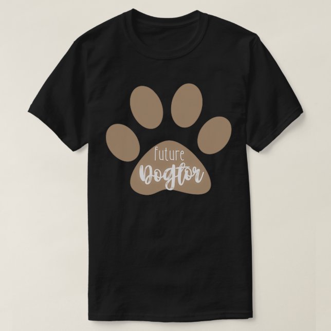 Camiseta Médica De Medicina Veterinaria (Diseño del anverso)