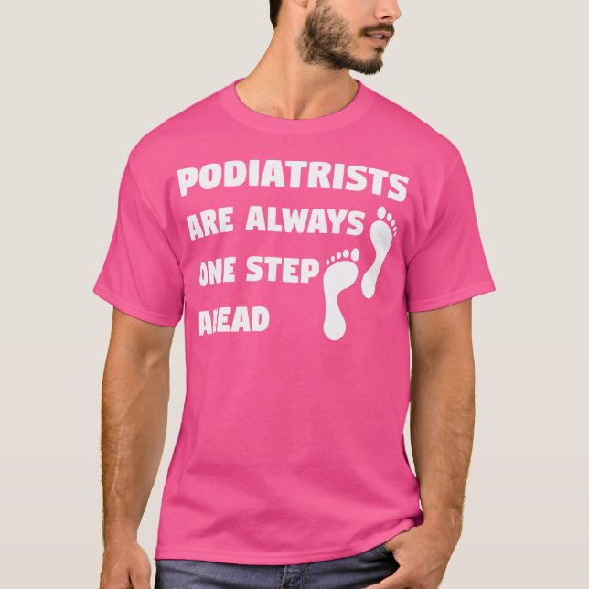Camiseta Médica de Podiatría de pie de Podiatría de Pies de (Anverso)