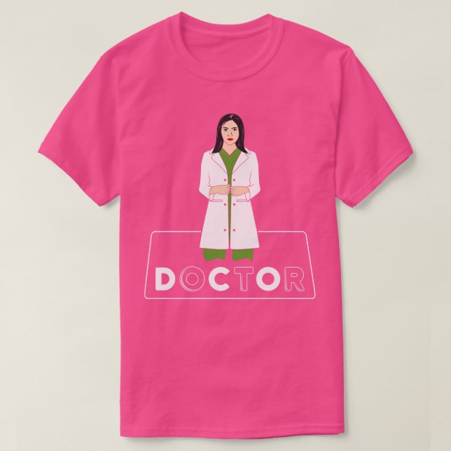 Camiseta Médica de Práctica General (Diseño del anverso)