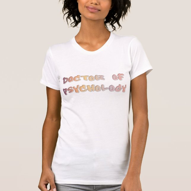 Camiseta Médica de Psicología (Anverso)