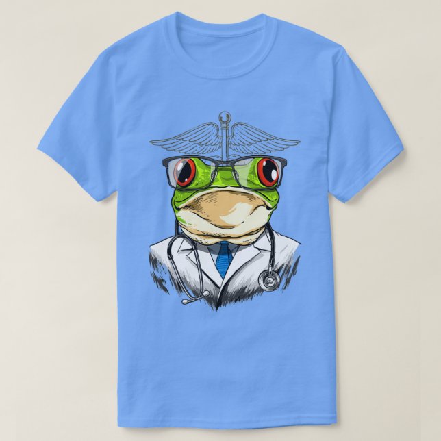 Camiseta Médica de ranas Vet Veterinaria Lover (Diseño del anverso)