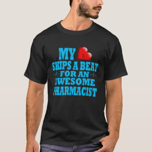 Camiseta Médica De Receta Farmacéutica Valentines Amado