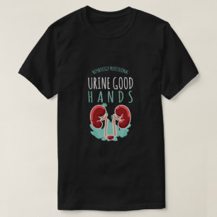Camiseta Médica de riñón Urología Regalo Orina Buenas Manos