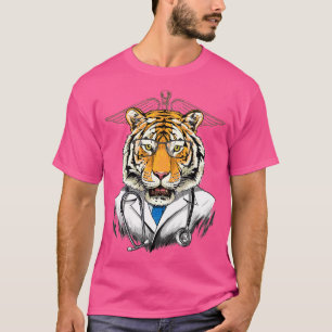Camiseta Médica de tigres Vet Veterinaria Lover