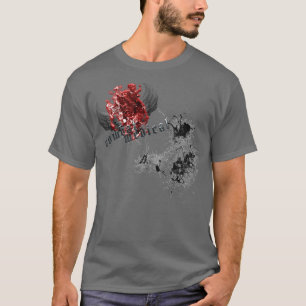 Camiseta médica del ángel del combate