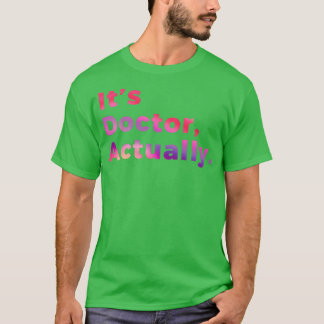 Camiseta Médica del doctorado de Filosofía, regalo divertid