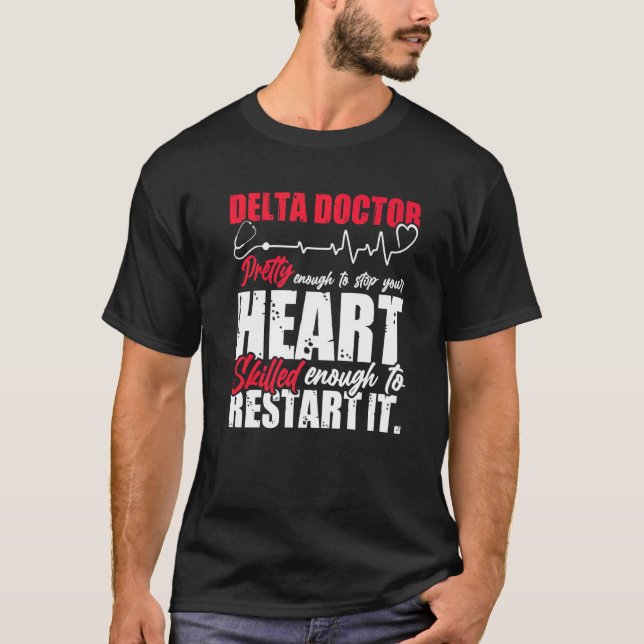 Camiseta Médica Delta (Anverso)