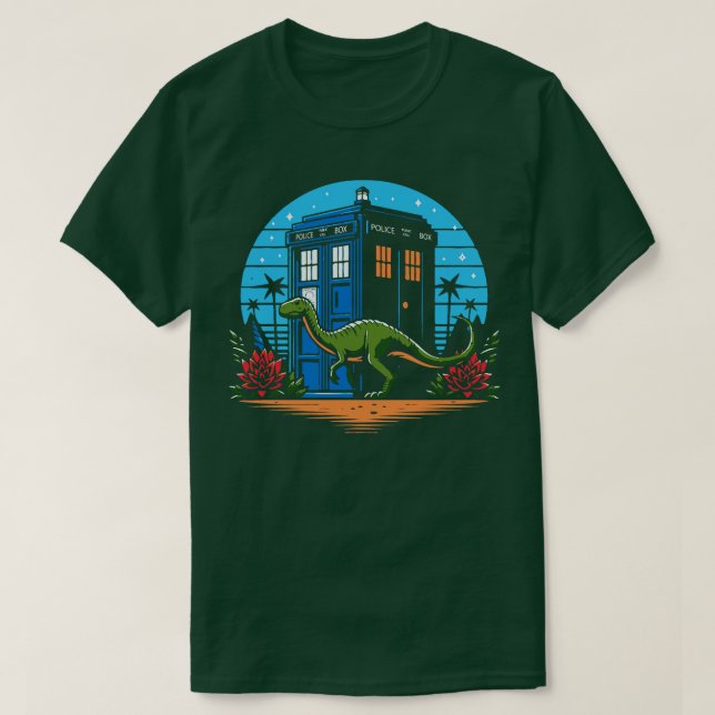 Camiseta Médica Dino (Diseño del anverso)