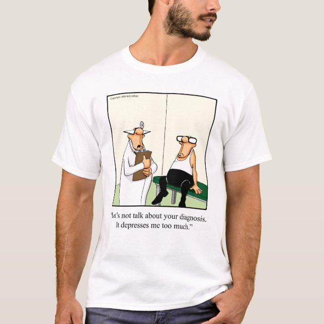 Camiseta médica divertida (Anverso)