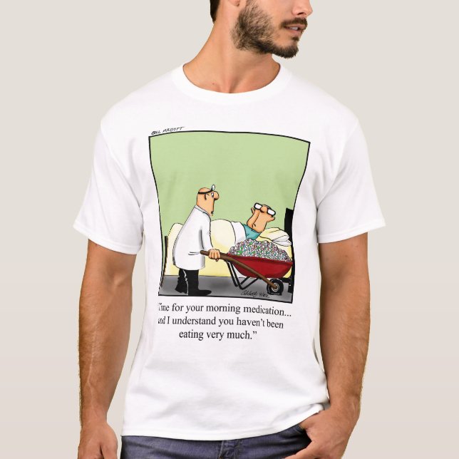 Camiseta médica divertida (Anverso)