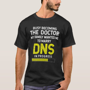 Camiseta MÉDICA DNS De Estudiante De Ciencias De La Enferme