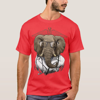 Camiseta Médica elefante Vet Veterinaria Lover 1