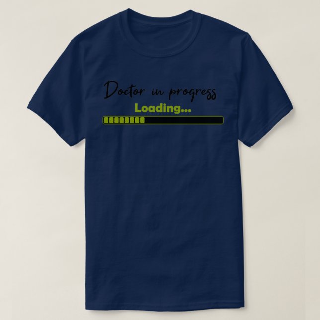 Camiseta médica en curso 2 (Diseño del anverso)