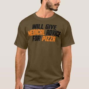 Camiseta Médica, Enfermera, Graciosa Dará Asesoramiento Méd
