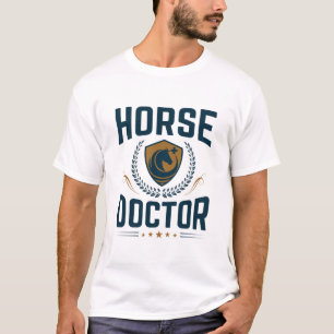 Camiseta Médica equino veterinario