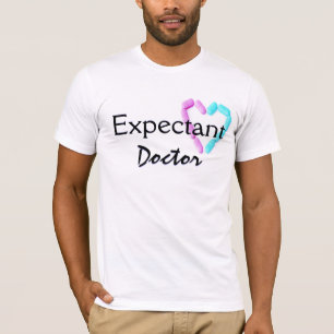 Camiseta Médica Esperante En Blanco