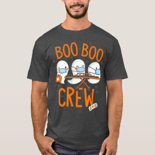 Camiseta Médica fantasma de Boo Boo Enfermera paramédica de