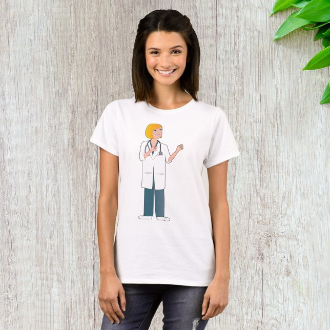 Camiseta Médica femenina (Subido por el creador)