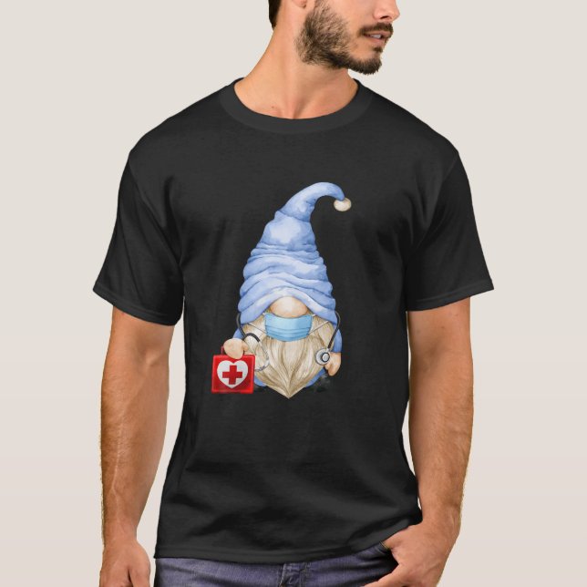 Camiseta Médica Gnomie Para Pareja De Confrontación De Navi (Anverso)