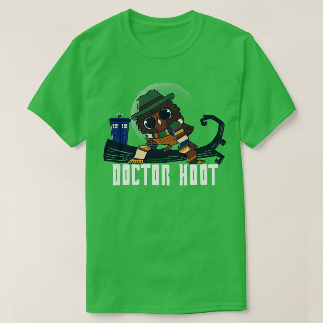 Camiseta Médica Hoot (Diseño del anverso)