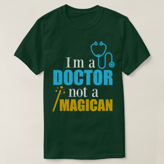 Camiseta Médica Ix27m un Médica no un regalo gracioso de Ma (Diseño del anverso)