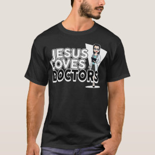 Camiseta Médica Jesús ama a las mujeres 2