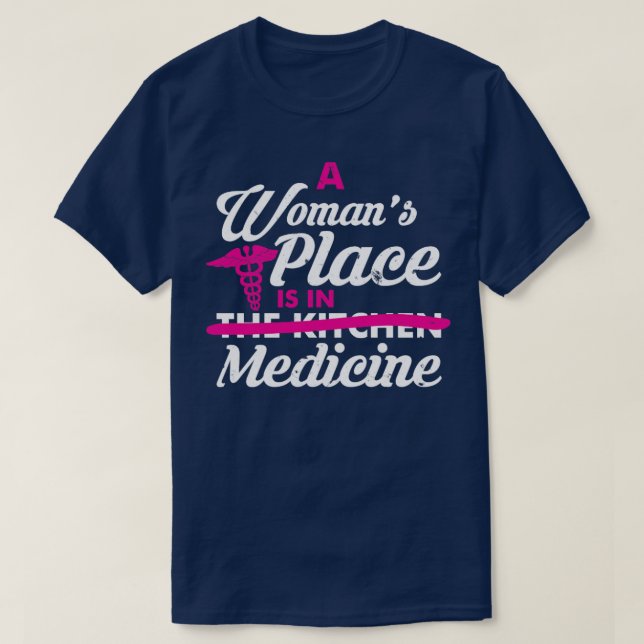 Camiseta médica médica estudiante de doctorado estudiante d (Diseño del anverso)
