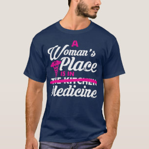 Camiseta médica médica estudiante de doctorado estudiante d