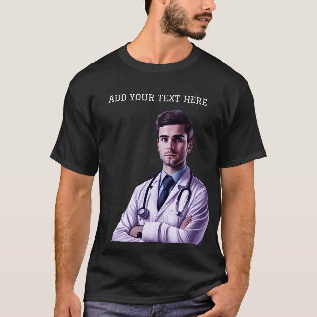 Camiseta Médica médico (Anverso)