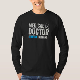 Camiseta Médica médico cargando a Biolo, médico de la escue