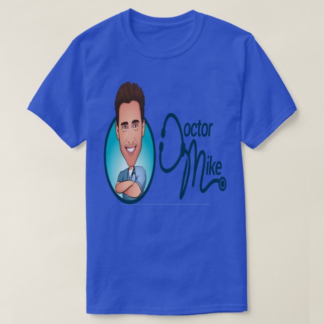 Camiseta Médica Mike (Diseño del anverso)