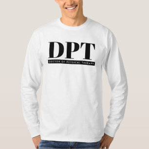 Camiseta Médica moderno de DPT de la terapia física