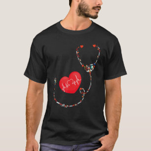 Camiseta Médica O Enfermera Con Estetoscopio Médico Para Mu