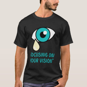 Camiseta Médica ocular, centrado en su visión