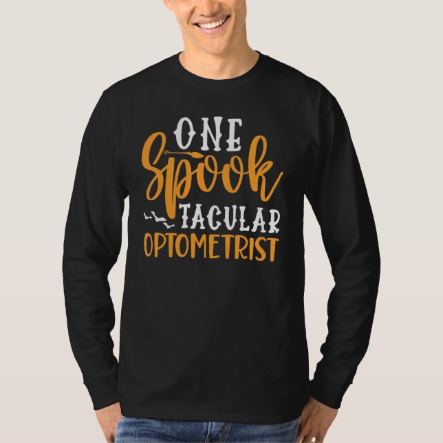 Camiseta Médica oftálmico de Halloween (Anverso)