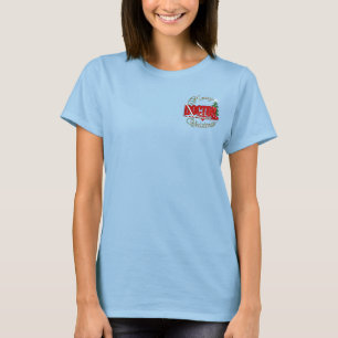 CAMISETA MÉDICA OPTOMETRISTA MERRY NAVIDAD