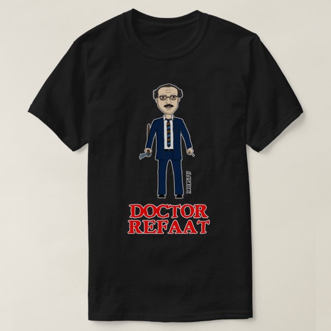 Camiseta Médica Refaat (Diseño del anverso)