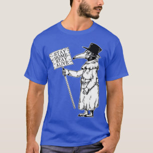 Camiseta Médica Stay Home Safe