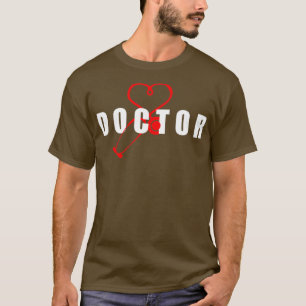 Camiseta Médica Stethoscope Heart Love Funny Gift Idea 9