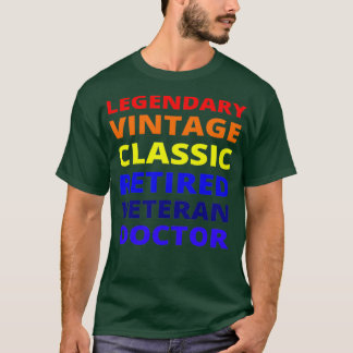 Camiseta Médica veterano retirado 1