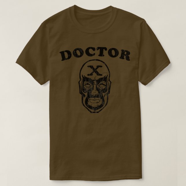 CAMISETA MÉDICA X (Diseño del anverso)