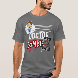 Camiseta Médica Zombie por noche 1