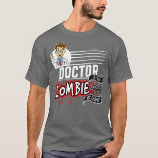 Camiseta Médica Zombie por noche 1
