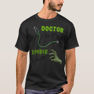 Camiseta Médica Zombie por noche 5