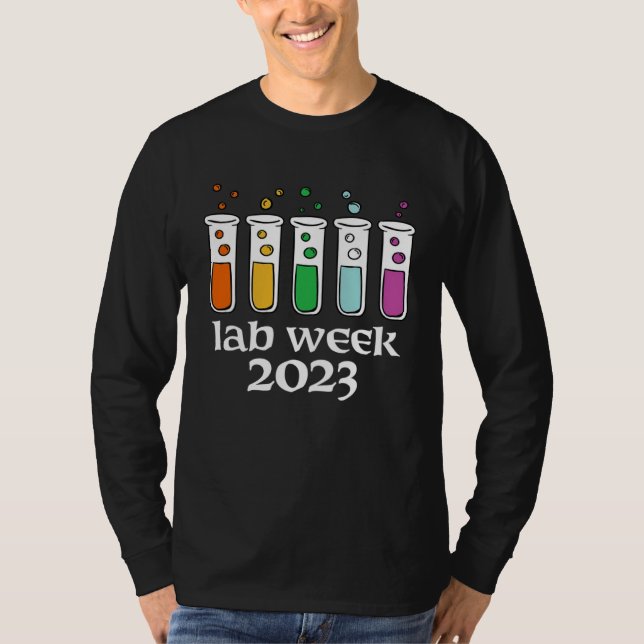 Camiseta Medical Laboratory Technician Lab Week 2023 Techno (Anverso)