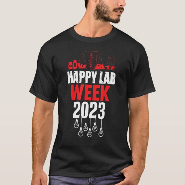 Camiseta Medical Laboratory Technician Lab Week 2023 Techno (Anverso)