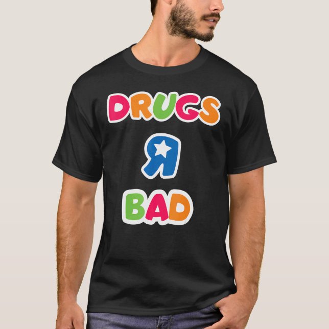 Camiseta Medicamentos contra la droga (Anverso)